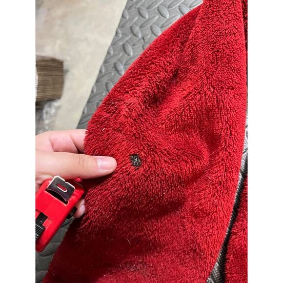 Vintage Patagonia R Series Regulator Fleece Jacket Full Zip Pockets Red Large - Picture 4 of 13